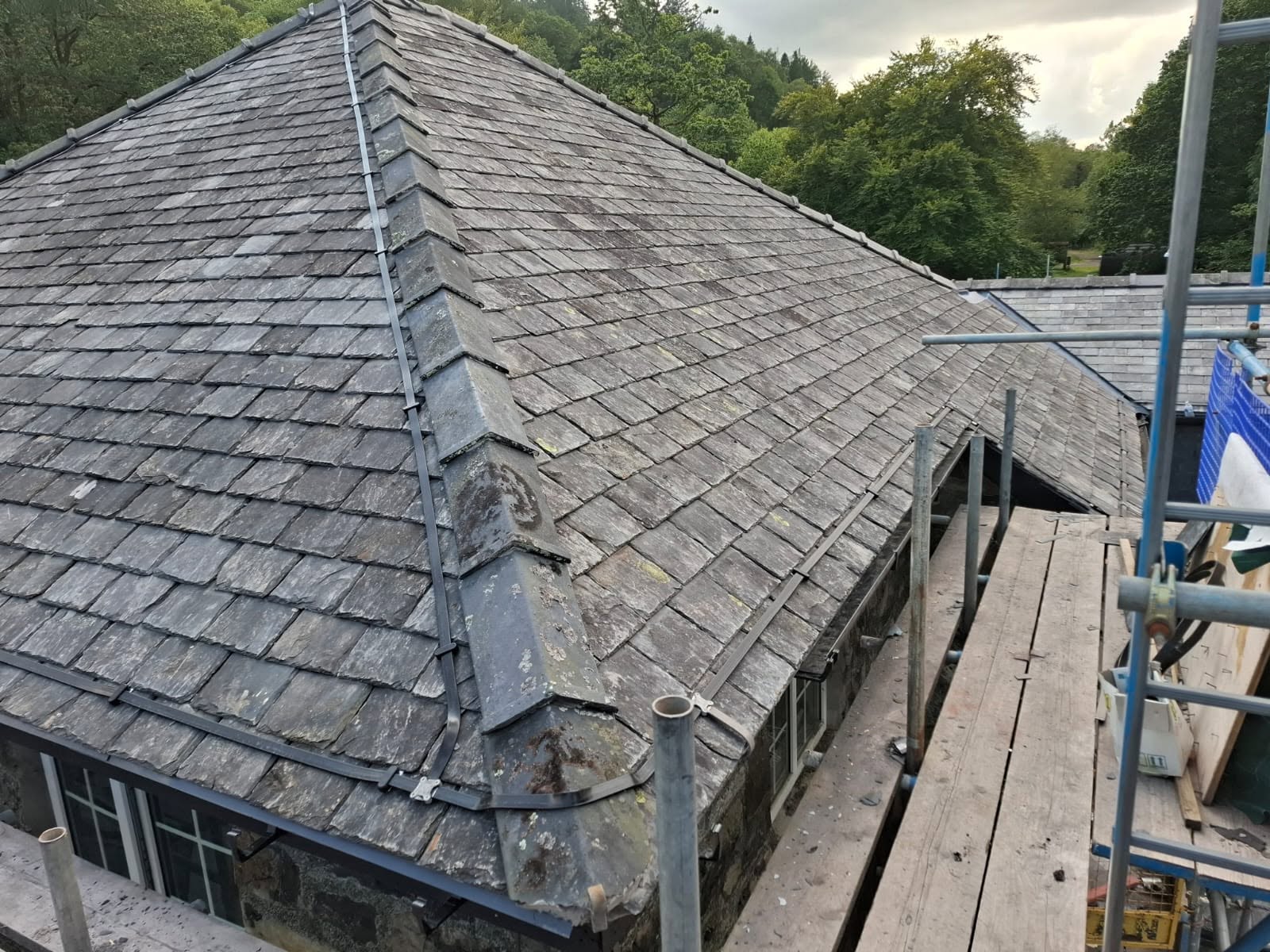 Full Slate Re-Roof in Llanberis, Gwynedd